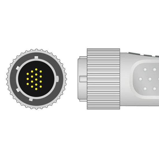 Cardioline ECG Trunk Cable