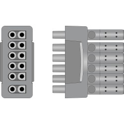 GE Marquette ECG Lead Wire